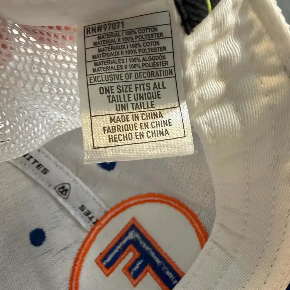 Florida Gators Hat Youth Top of the World Block F Trucker Mesh Blue NCAA